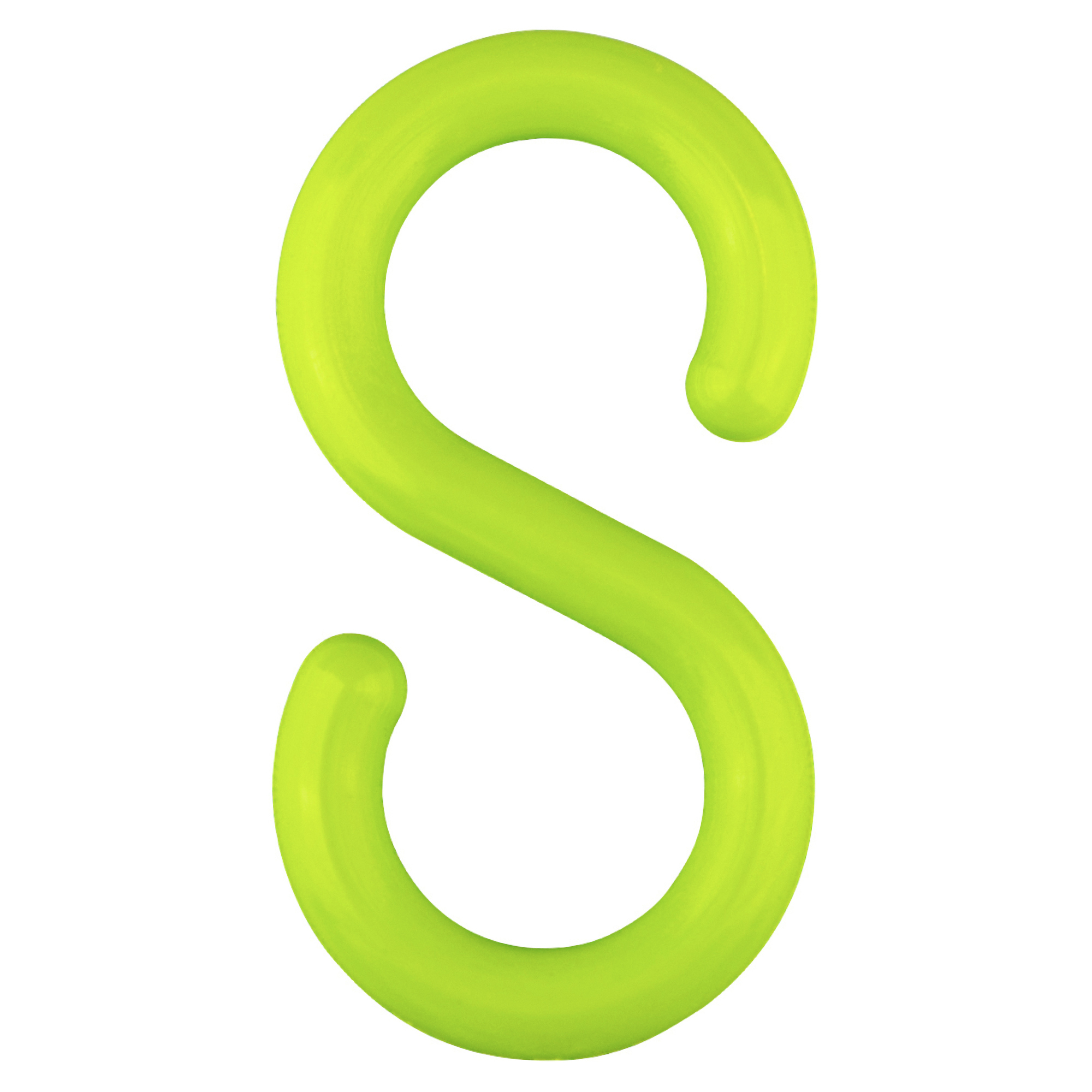 Mr. Chain Safety Green S-Hooks — 2in., 10-Pack, Model# 50314-10
